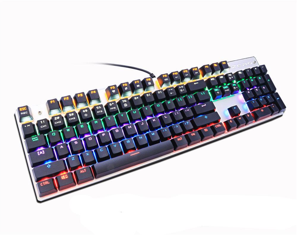 Colorful LED Aluminium Keyboard