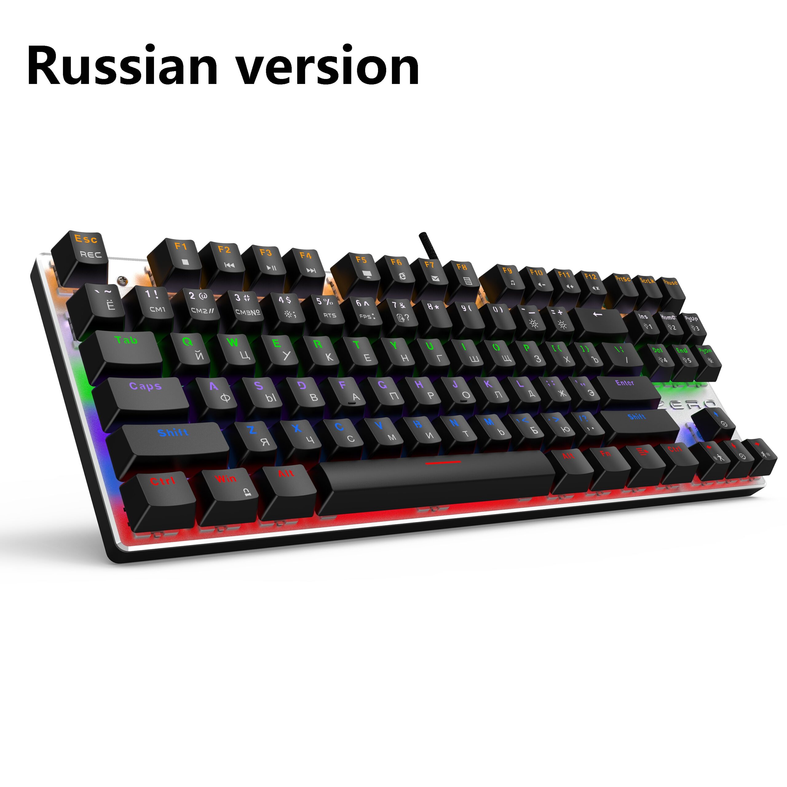 RU / 87 Keys / Black