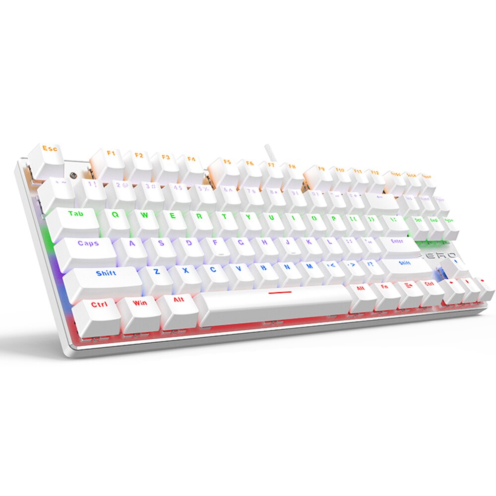 US / 87 Keys / White