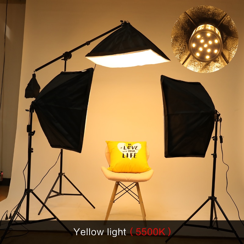 Photography Studio Softbox Lighting Kit