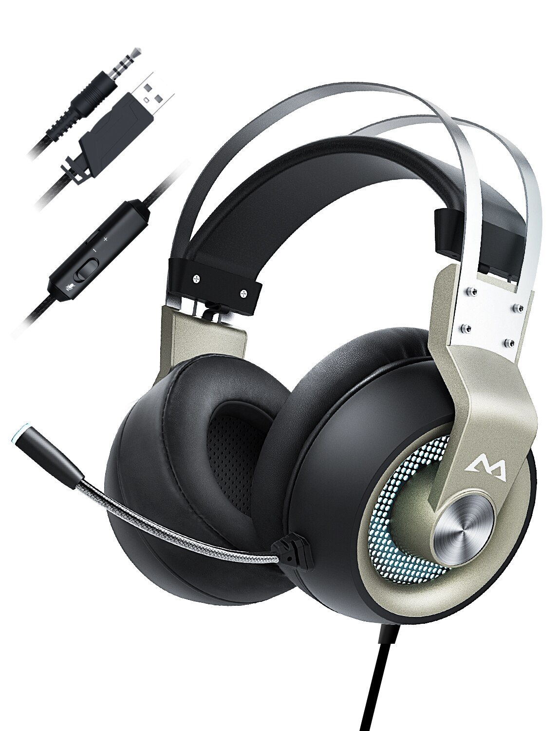 Wired Gaming Headphones with Mic