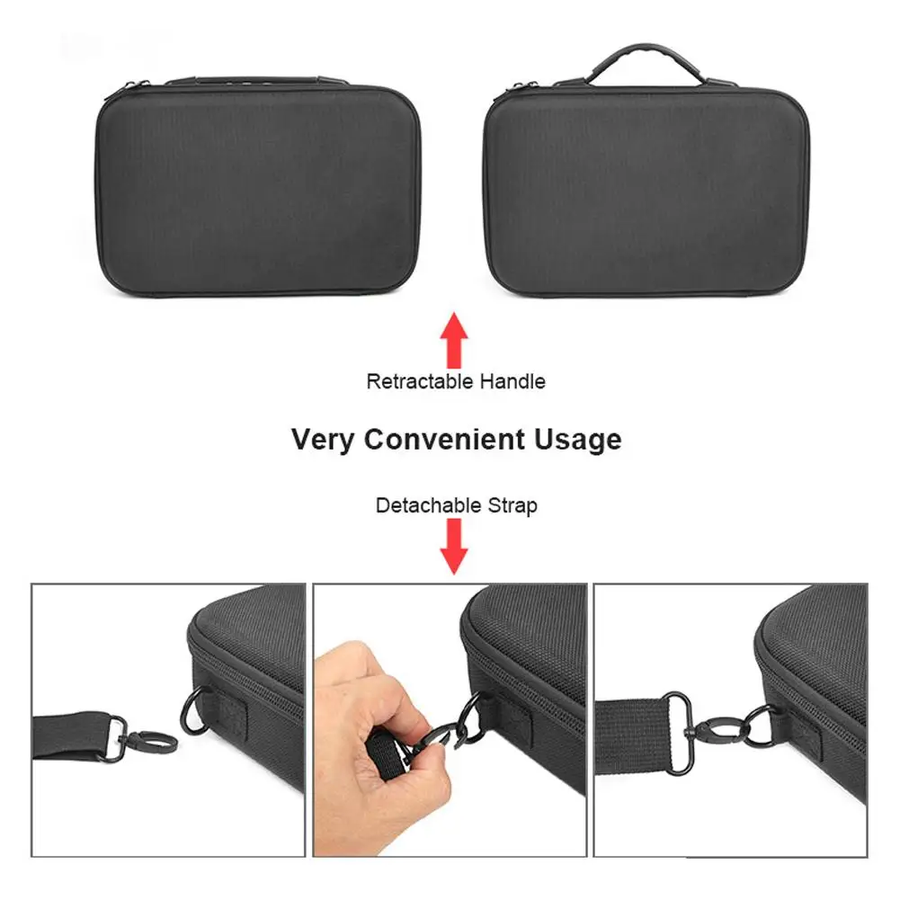 Estuche de hombro portátil impermeable para Dron DJI Tello Gamesir T1d, bolsa de almacenamiento, bolso de hombro profesional