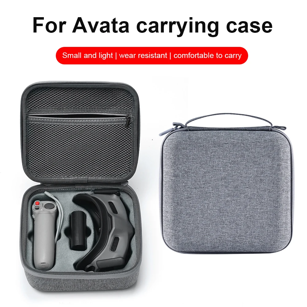 Bolsa de almacenamiento portátil para Dron DJI Avata Goggles 2, Maleta impermeable, estuche de transporte de viaje, bolso de mano, accesorios para Dron