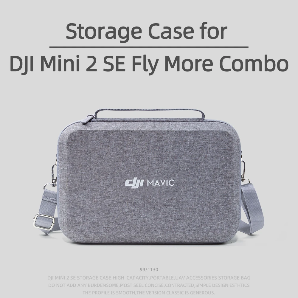 Bolsa de Dron para DJI Mini 2SE/Mini 2 Fly More, bolsa de hombro de transporte, estuche de almacenamiento RC N1, accesorios de administrador de carga de batería