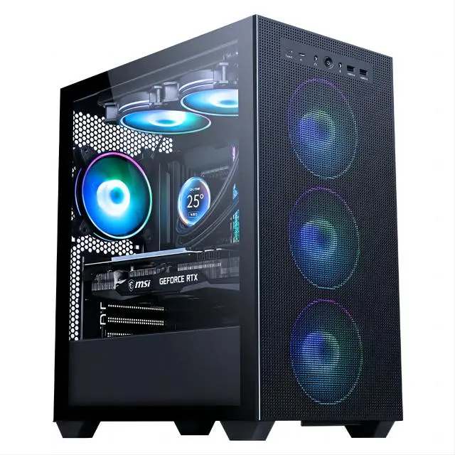 Aotesier-conjunto completo de pc Core, i7, i9, i5, E5 -2650, CPU GTX 950, 16 GB de RAM, gamers de ordenador, pc de escritorio