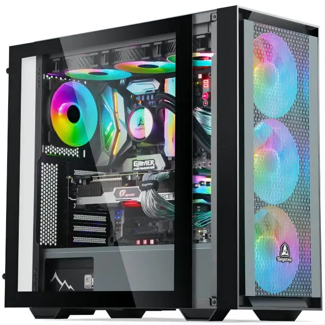 Aotesier-conjunto completo de pc Core, i7, i9, i5, E5 -2650, CPU GTX 950, 16 GB de RAM, gamers de ordenador, pc de escritorio