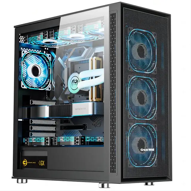 Aotesier-conjunto completo de pc Core, i7, i9, i5, E5 -2650, CPU GTX 950, 16 GB de RAM, gamers de ordenador, pc de escritorio