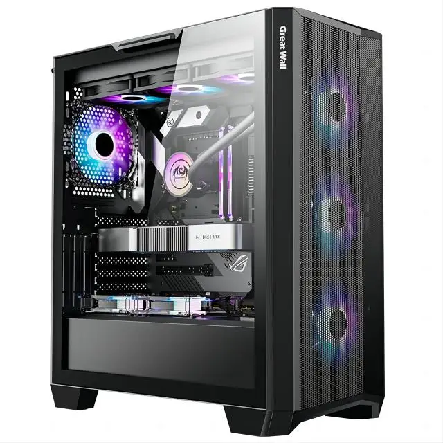 Aotesier-conjunto completo de pc Core, i7, i9, i5, E5 -2650, CPU GTX 950, 16 GB de RAM, gamers de ordenador, pc de escritorio