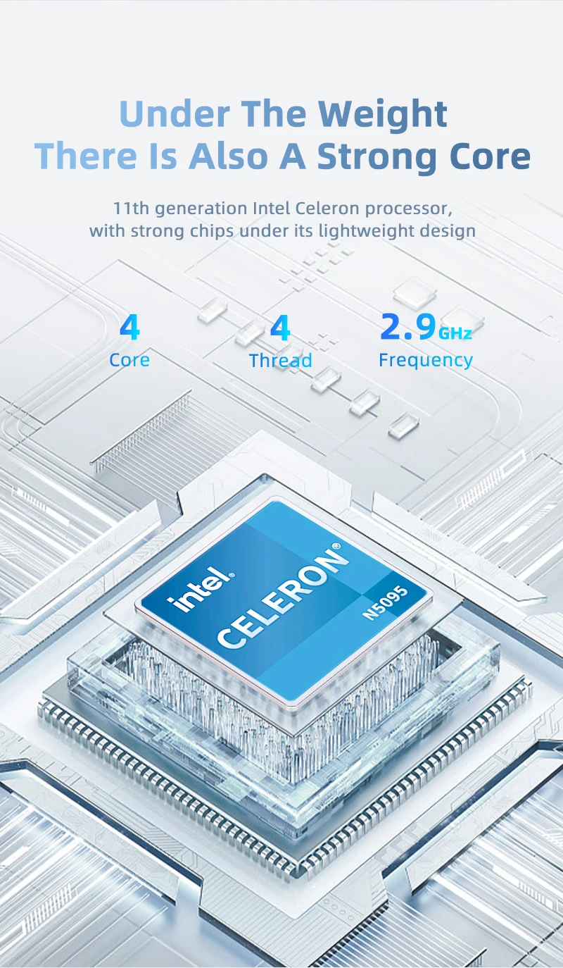 Pantalla táctil IPS de 2024 y 15,6 pulgadas para ordenador portátil, pantalla estrecha de cuatro lados de 7 pulgadas, Intel N5095, SSD de 512 GB/TB, 4 núcleos y 4 hilos