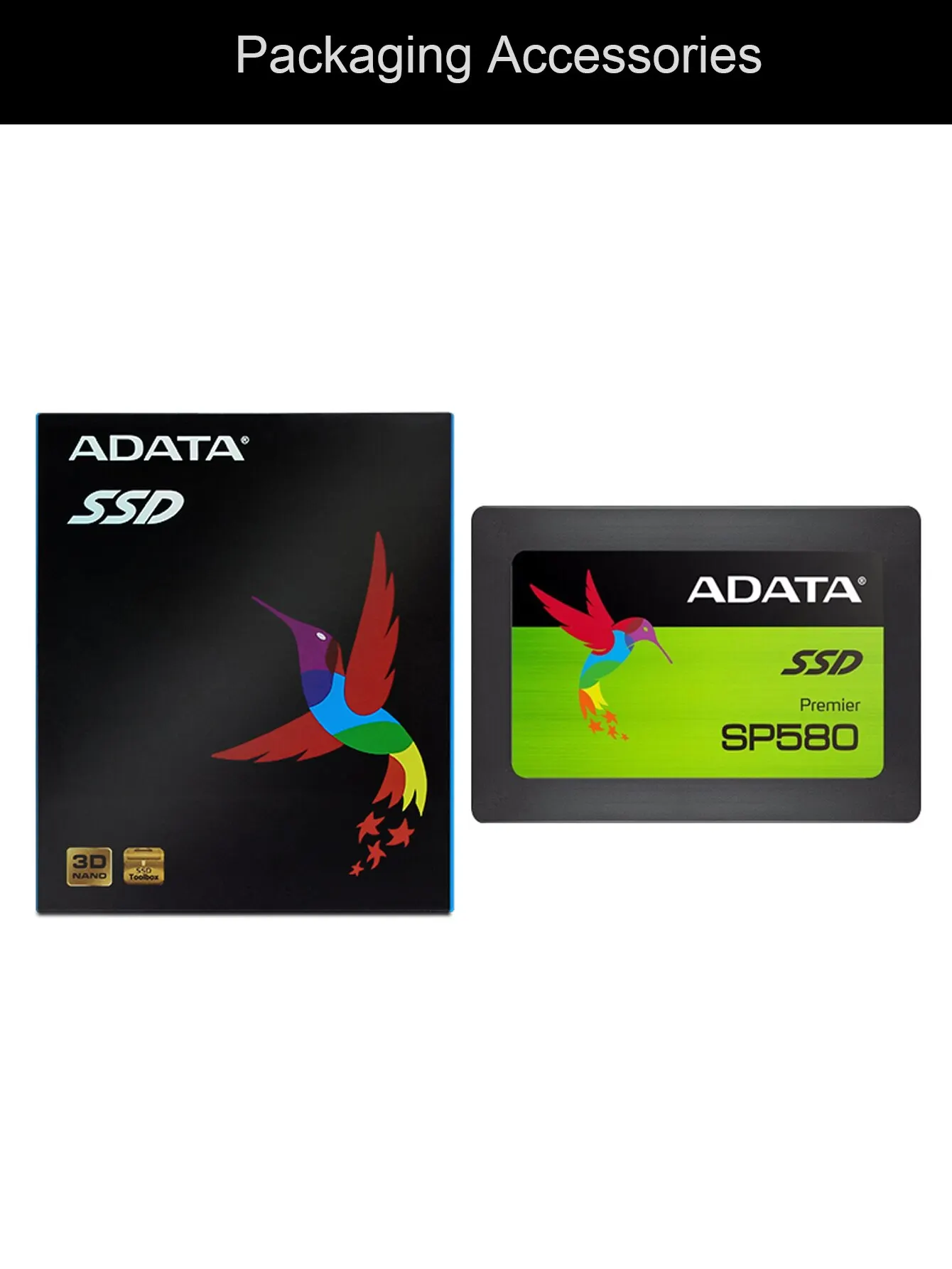 ADATA-unidad interna de estado sólido SSD SP580, 120GB, 240GB, 480GB, 960GB, 2,5 pulgadas, SATA III, disco duro HDD para ordenador portátil y de escritorio